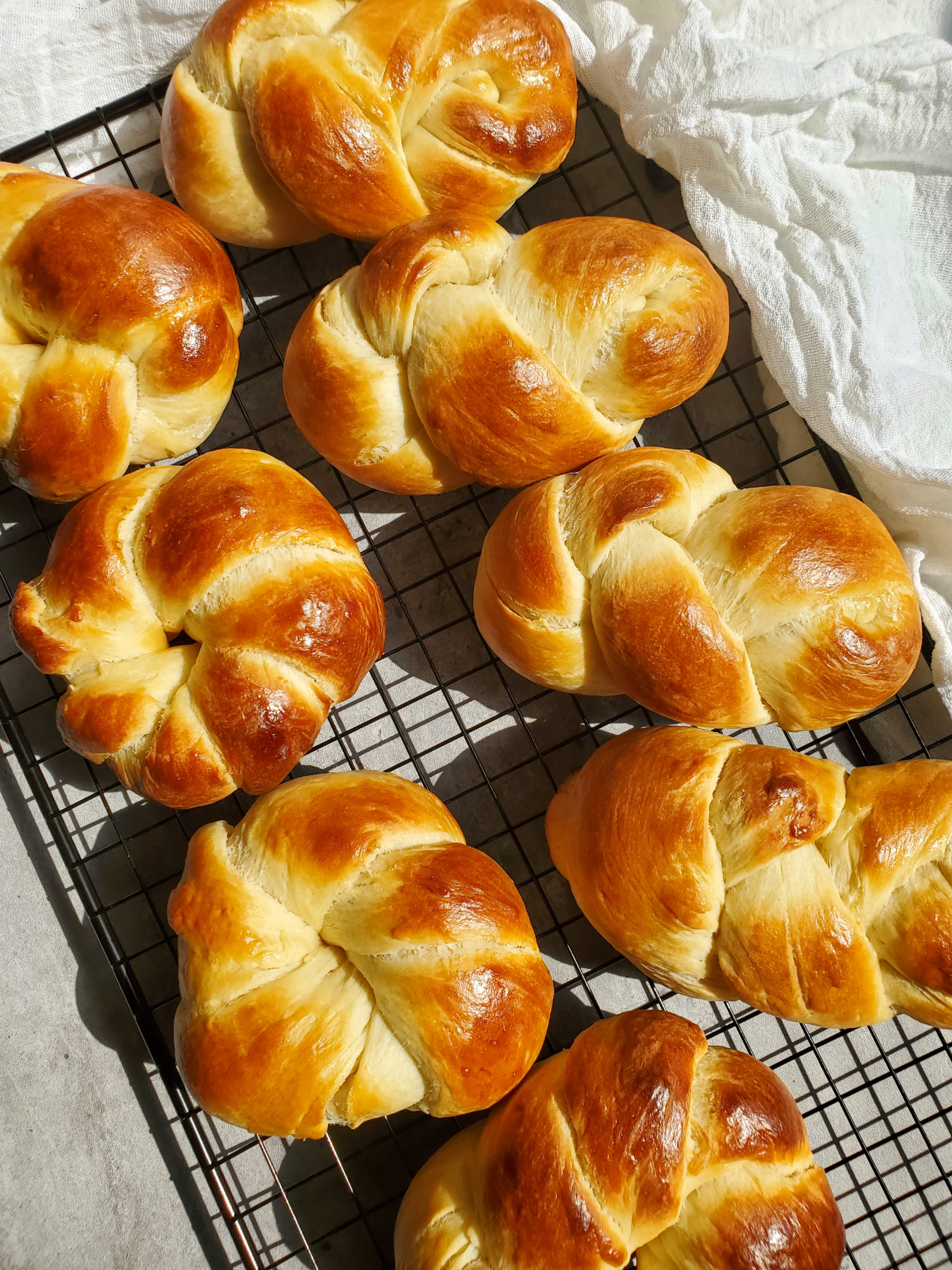 Sweet Brioche Buns - Salt and Wild Honey